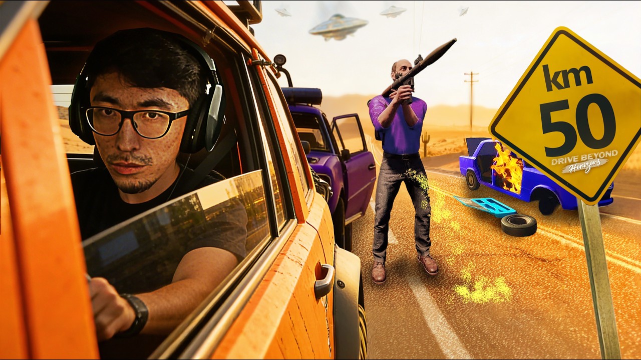 DIRIGIMOS um CARRO por 3 HORAS e ISSO ACONTECEU...