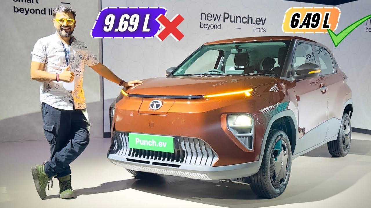 2026 TATA PUNCH EV BASE MODEL : 6.49 Lakh : Punch EV Facelift : First impression ✅