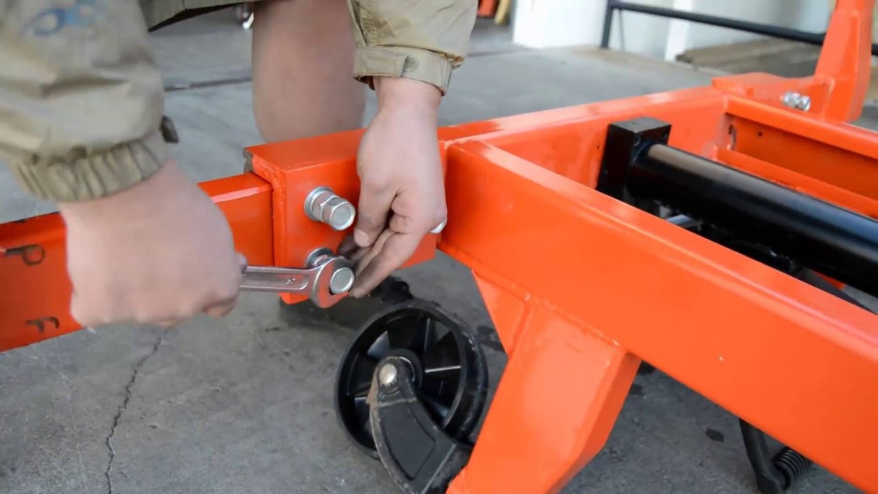 Bolton Tools - HS-01-1000 - Foot Operated Pallet Stacker with Fixed Leg