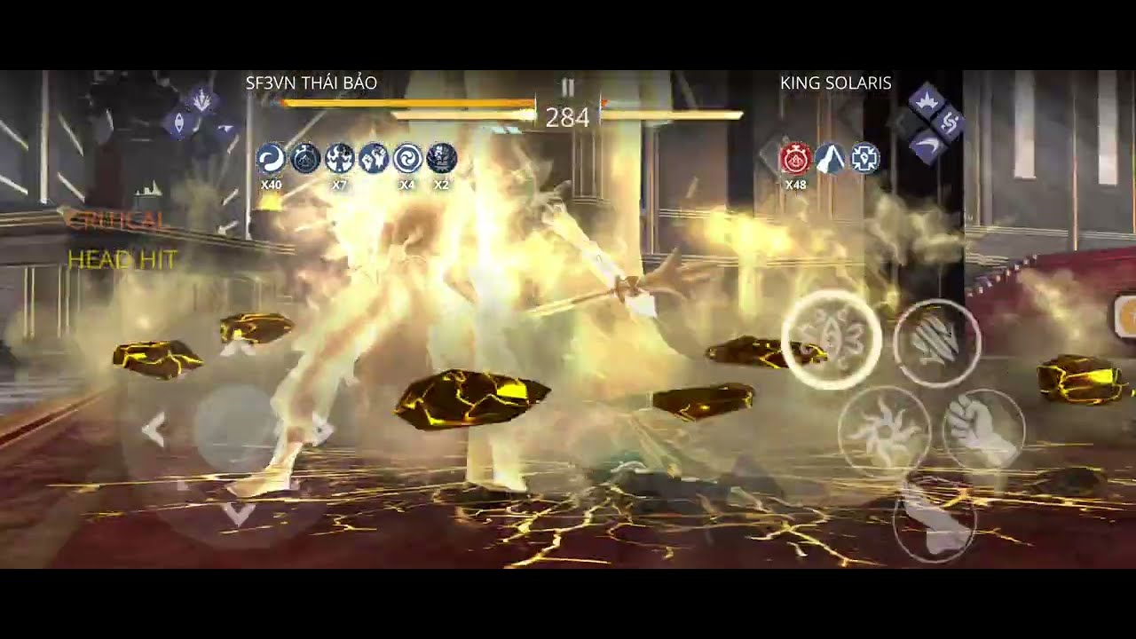 Shadow Fight 3: Heavenly Law vs King Solaris (full video)