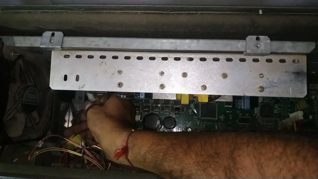 Lipi 6605 Line printer 15V and fan exhaust flt error