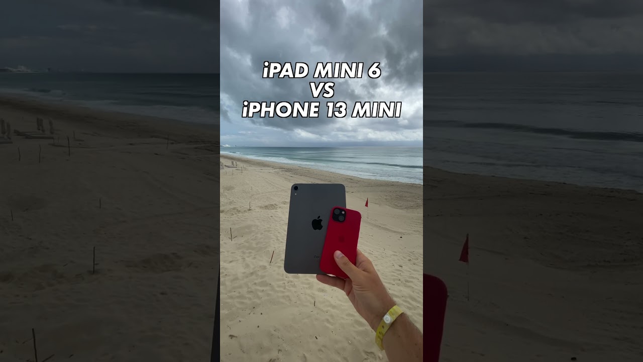 iPad Mini 6 Vs IPhone Mini 13 #apple