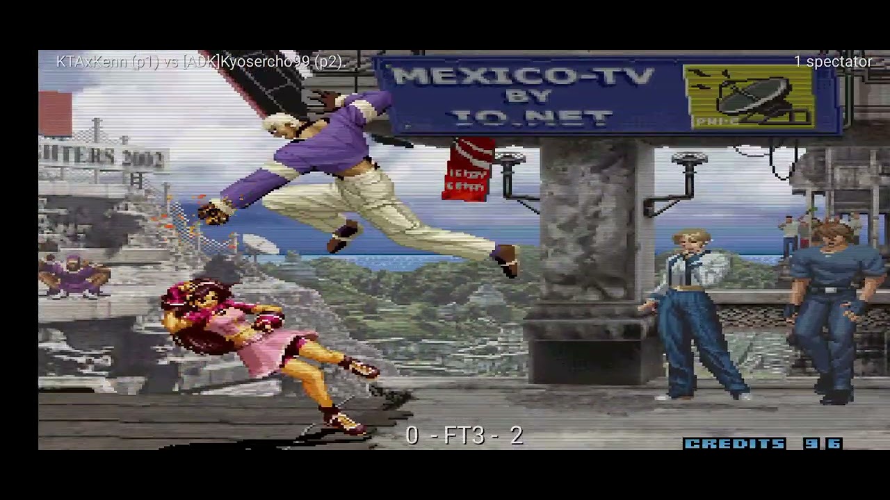 King Of Fighters 2002 Magic KTAxKenn Vs Kyosercho99