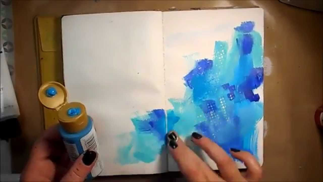 Mixed Media Art Journal Page #16