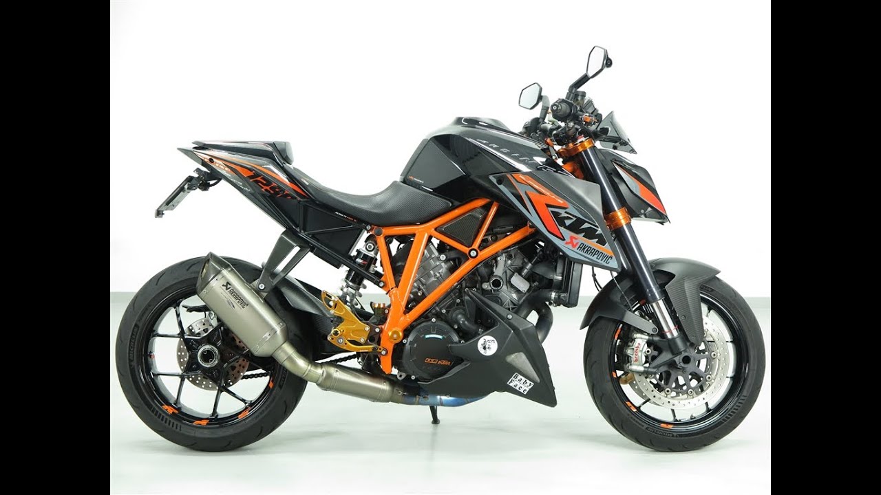 KTM 1290SUPER DUKE R MY15 エンジン始動 アクラポビッチ マフラーサウンド