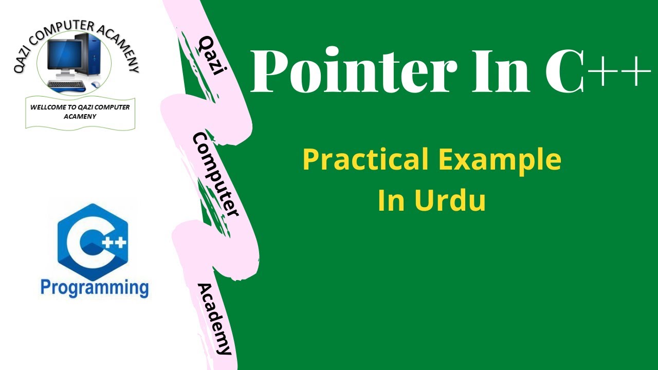 Pointer variable  Using c++ in Urdu with Practical example