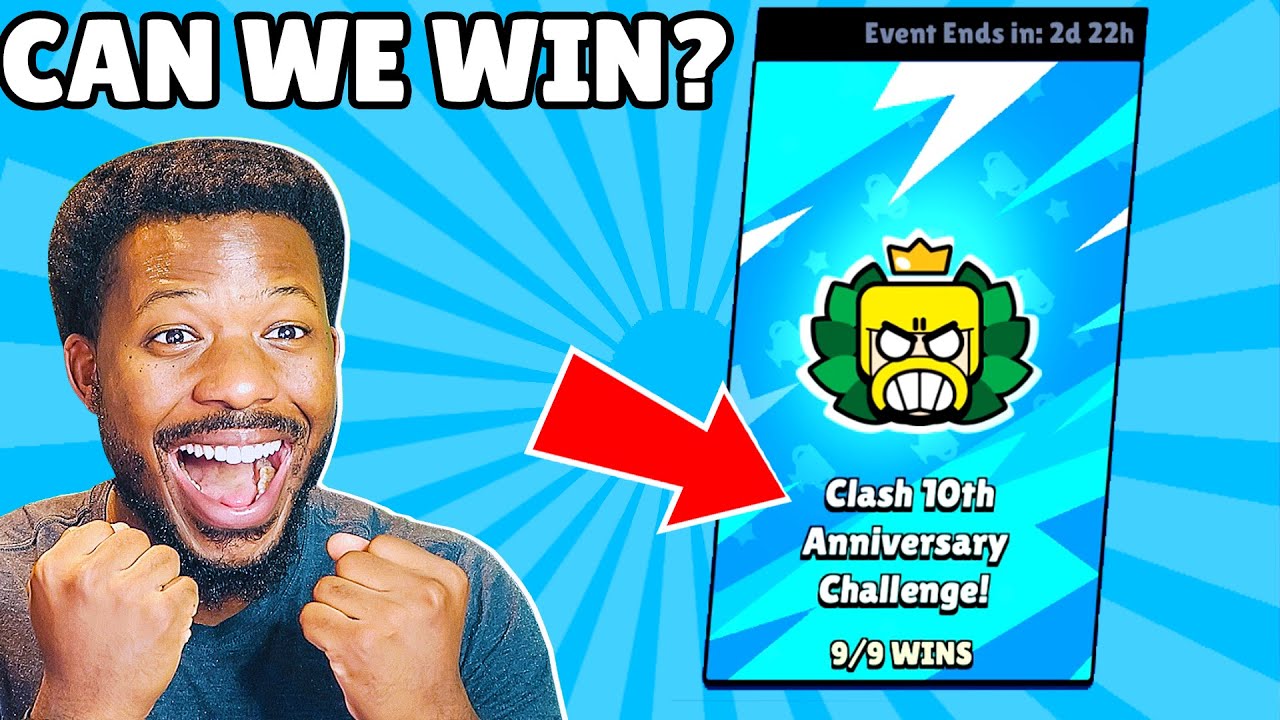 NEW CLASH 10th ANNIVERSARY CHALLENGE! | Brawl Stars