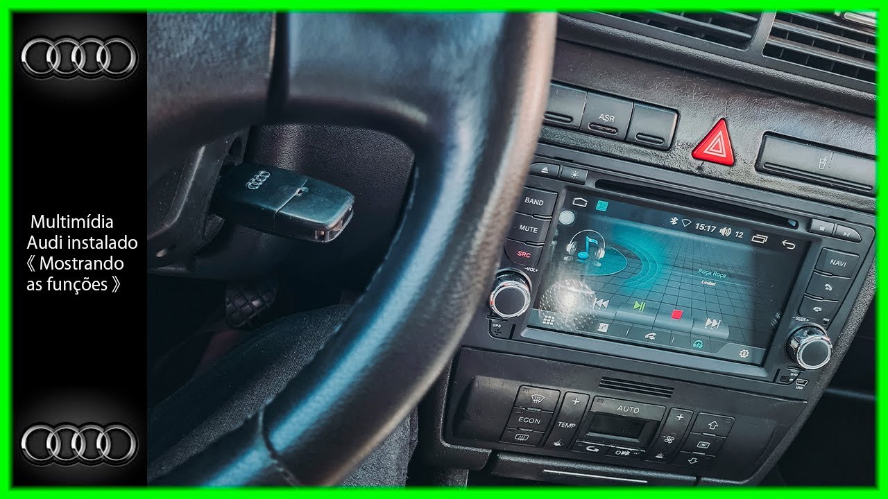 Audi A3 180cv | Multimídia Audi instalado《 Mostrando as funções 》