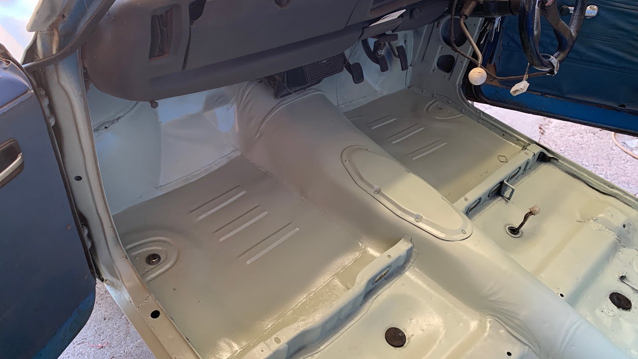 Пол кузова Datsun 620, часть 2