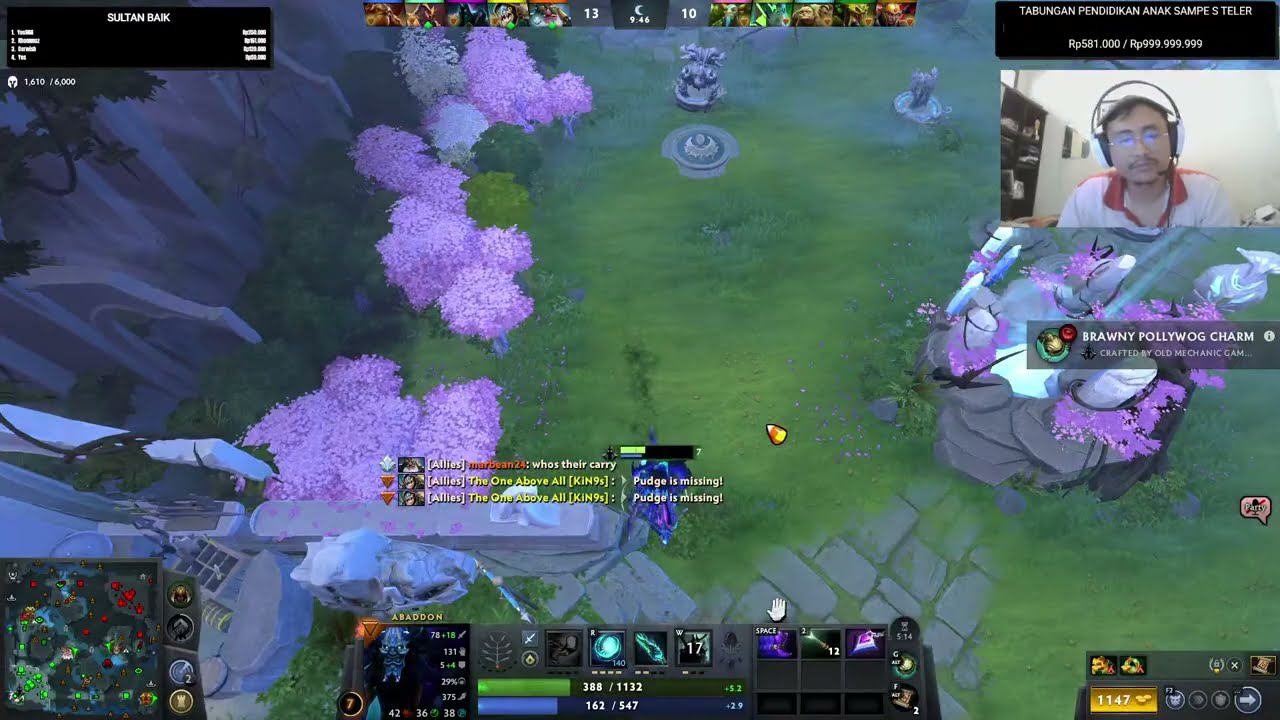 NGABUBURIT BERMAIN DOTA