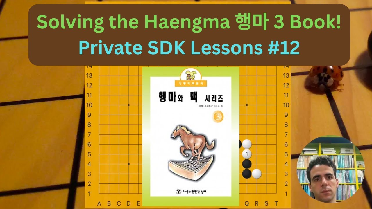 Solving the Haengma 행마 3 Book! | Private SDK Lessons #12