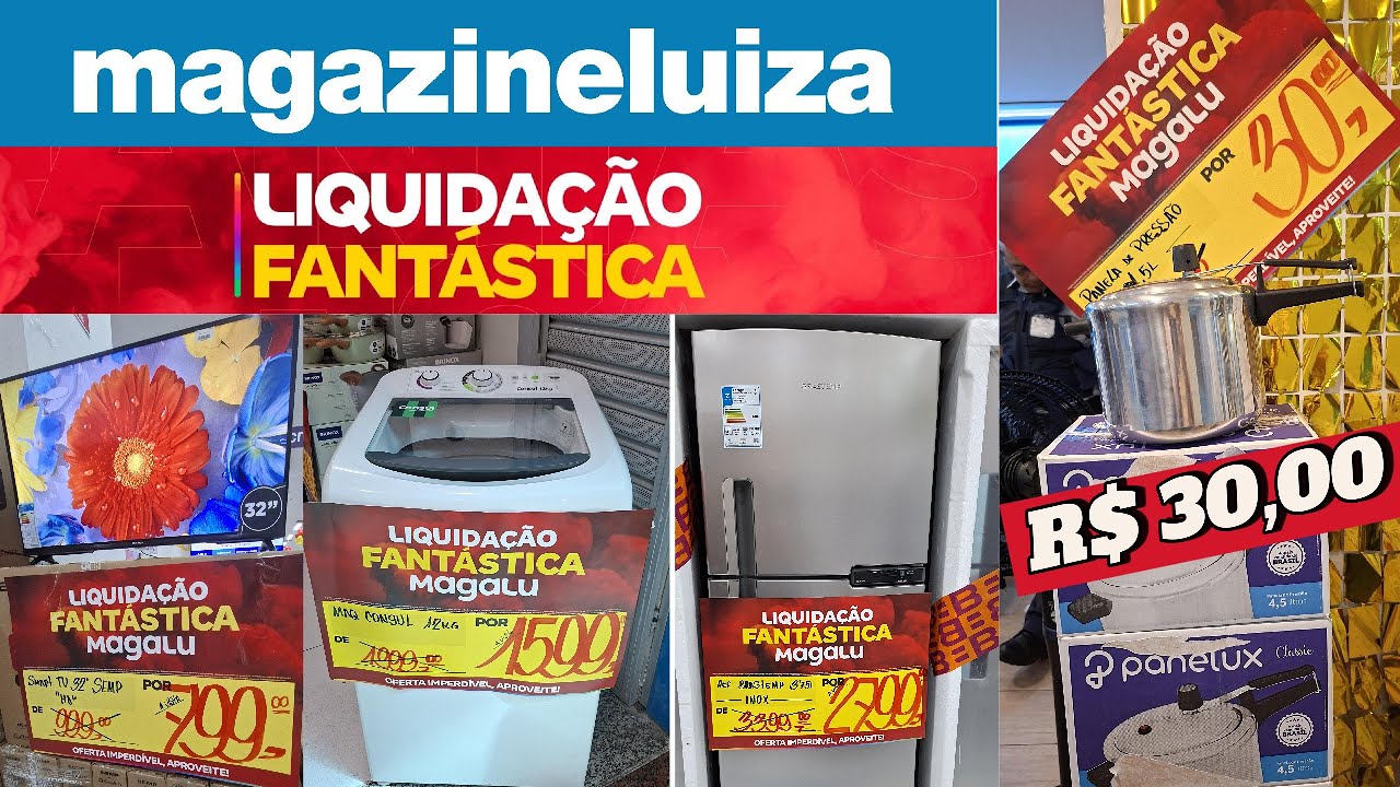 MAGAZINE LUIZA ACHADINHOS EM OFERTAS DA LIQUIDAÇÃO FANTÁSTICA 2026