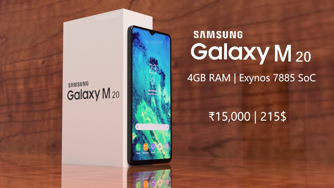 Samsung Galaxy M20 - OFFICIAL TEASER LOOK!!!