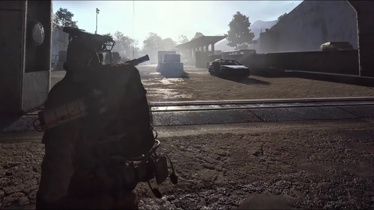 The Chillest Raider taking a stroll through Blue Gate