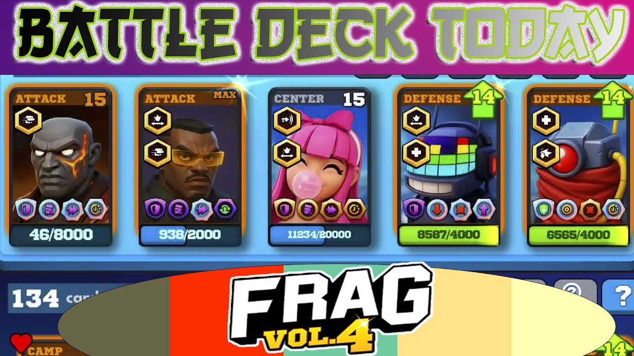 FRAG Pro Shooter - Battle Deck Today🎃Gameplay Walkthrough🔥(iOS,Android)