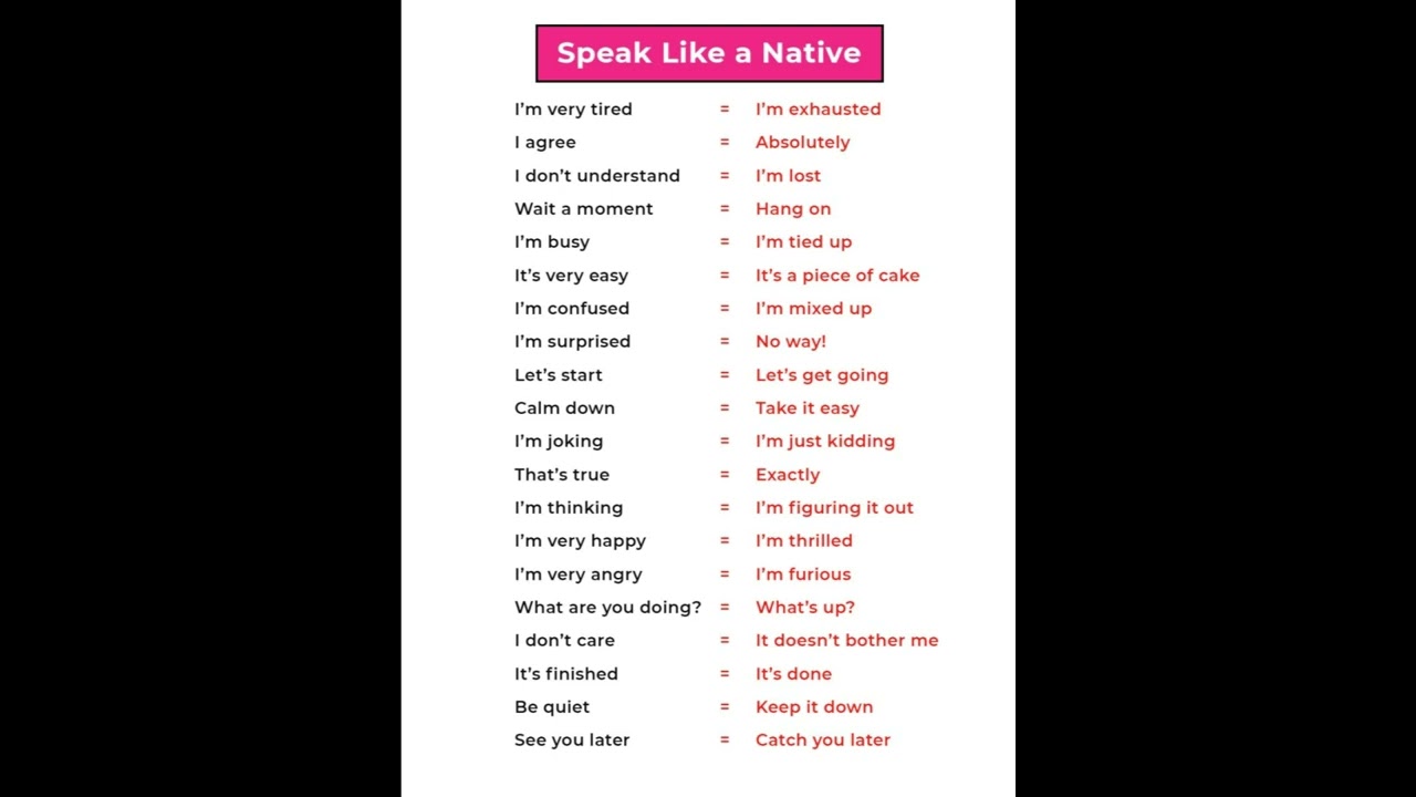 Speak like a native #english #Shorts #love #short #shortvideo #trending #youtubeshorts