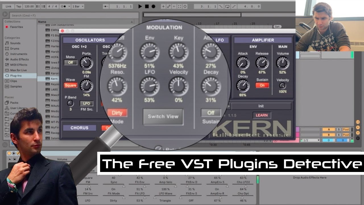 Kern by Full Bucket Music - FREE Polyphonic Synth VST Plugin