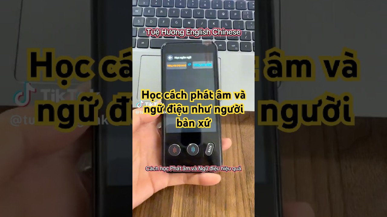 Học c&aacute;ch ph&aacute;t &acirc;m v&agrave; ngữ điệu như người bản xứ