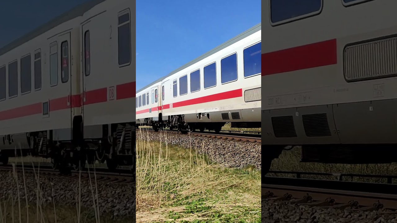 DB 218 833 and Press 218 056 with IC at Neukirchen #shorts #db #218 #ic #germany #trainspotting