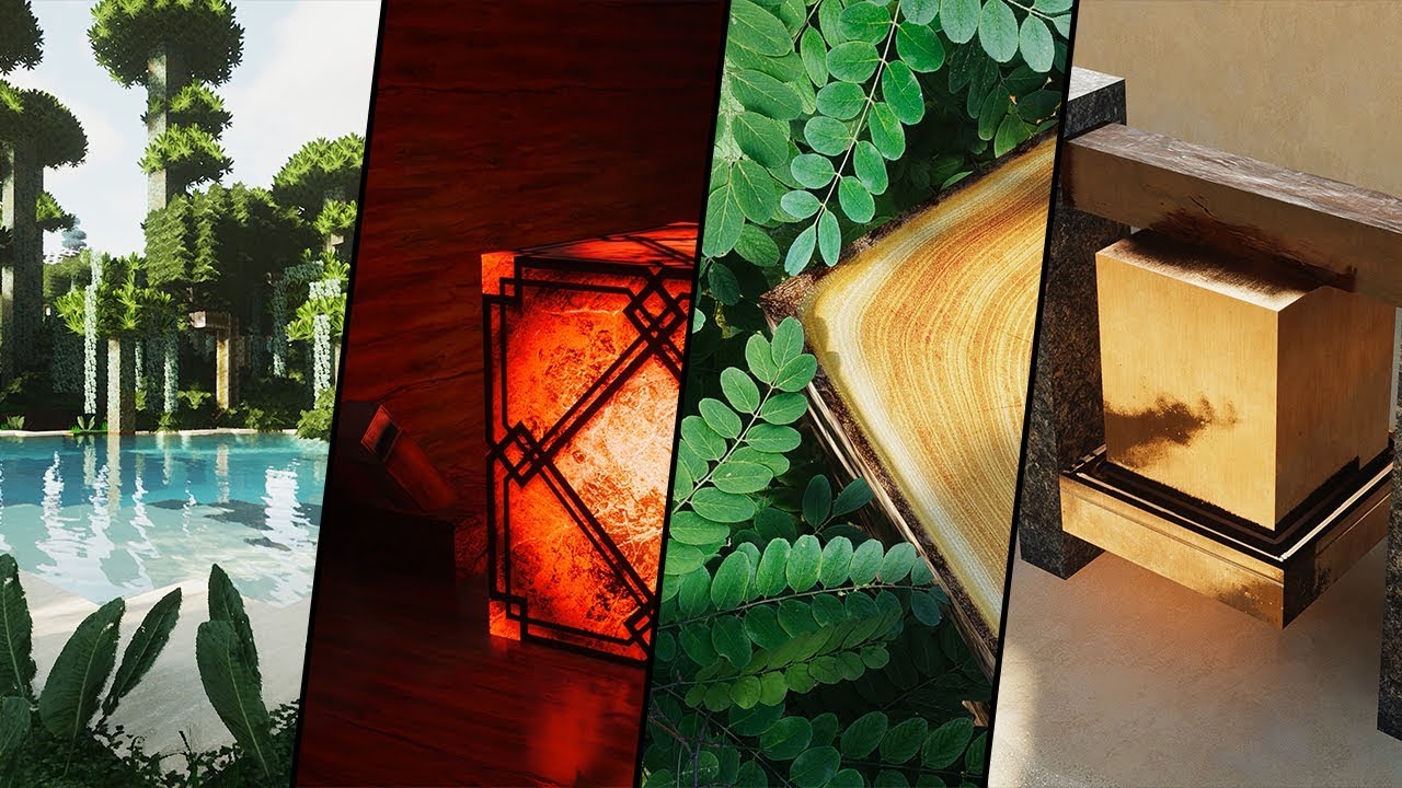 MINECRAFT 2019 - RUDY Photorealism v04a - PTGI E11 - RAY TRACING - Extreme Graphics - 4K