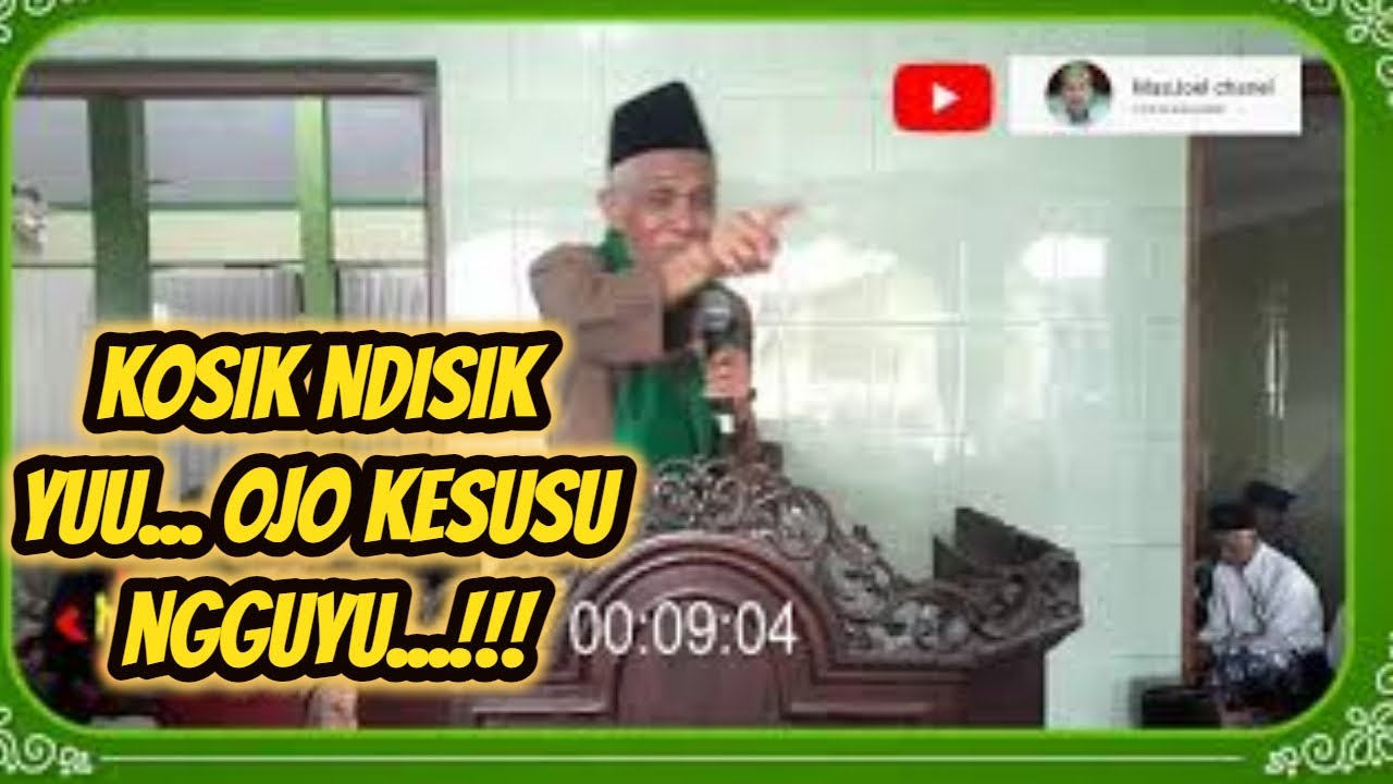 Bp KH Sholihun || Allah sudah menyediakan neraka Jahanam buat jin dan manusia