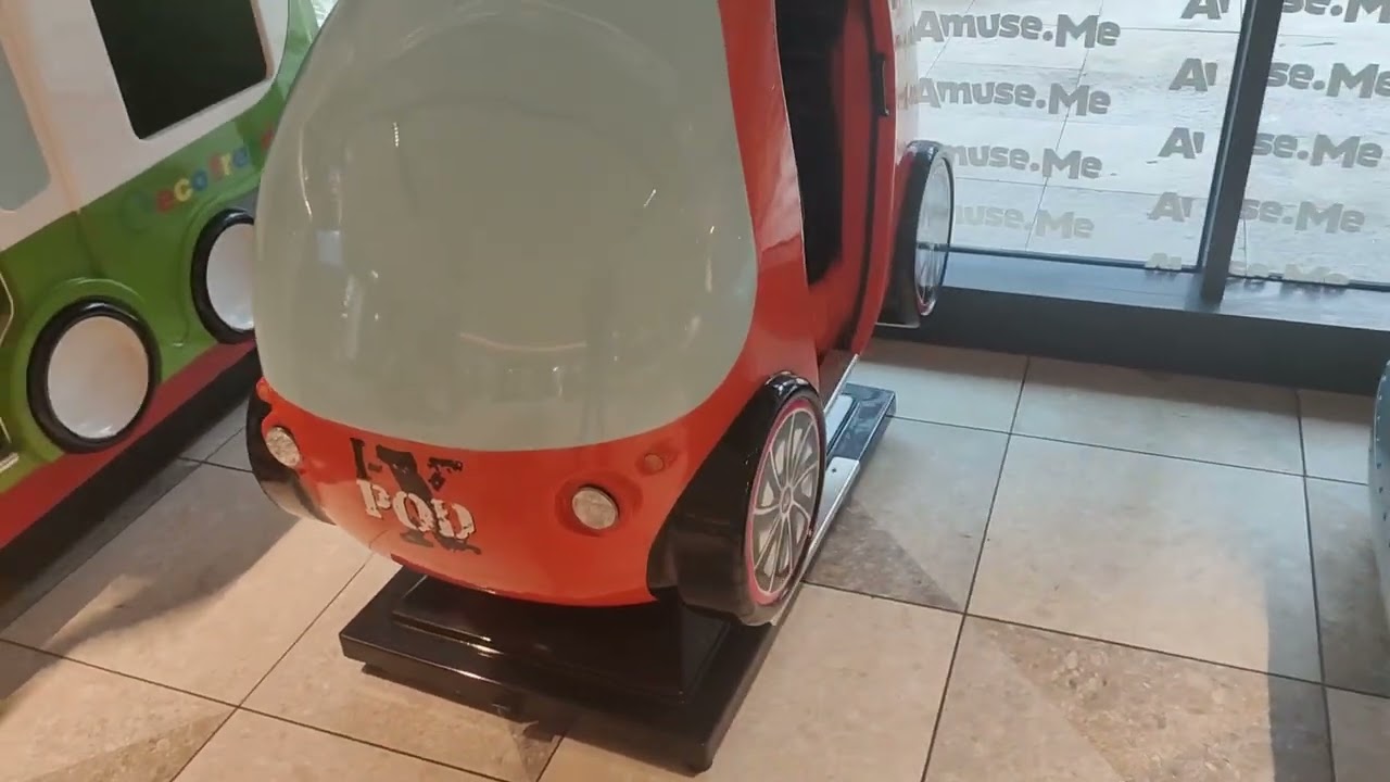 Jolly Roger iX Pod Kiddie Ride (Orange)