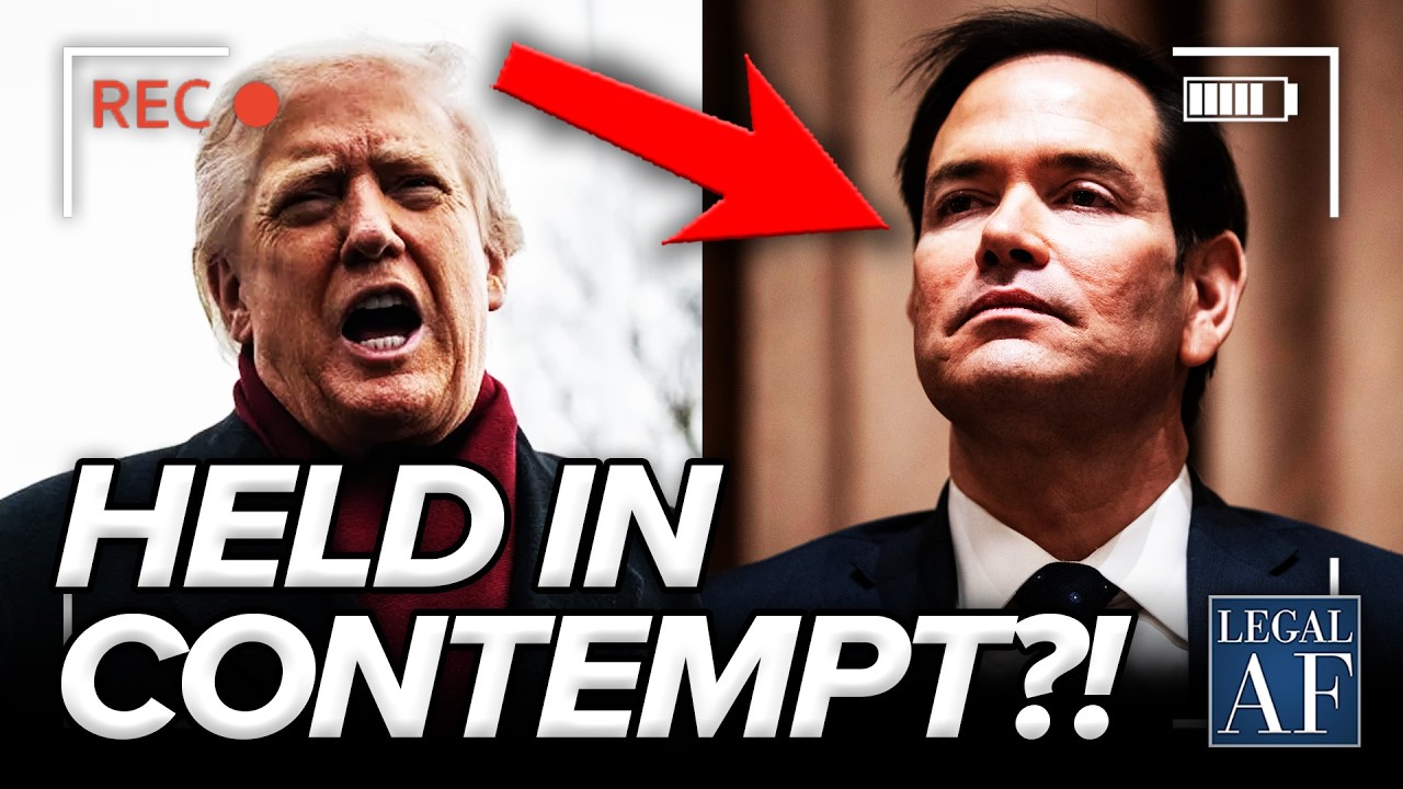 Trump Admin HIT with CONTEMPT of COURT