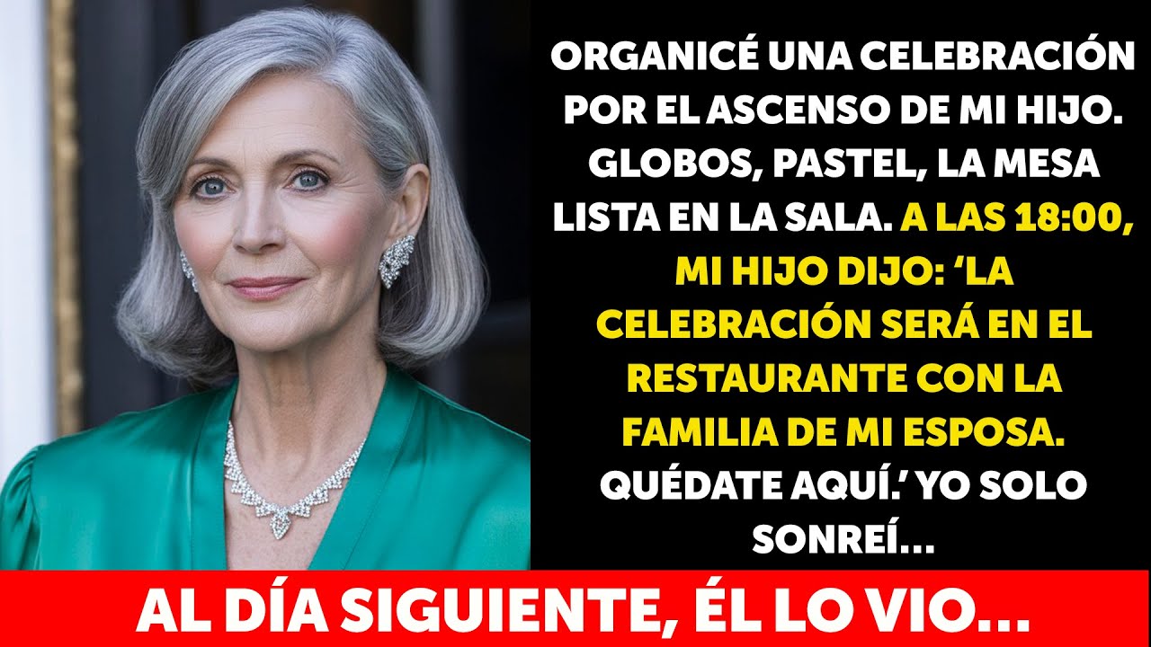 Mi hijo me trató como un estorbo “Quédate aquí”  Se fue con sus suegros… y al día siguiente lo v