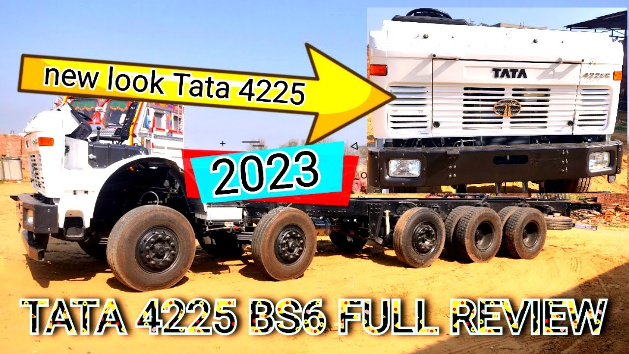TATA 4225 Bs6 full Review 2023         14 Wheeler milenge | price | new look