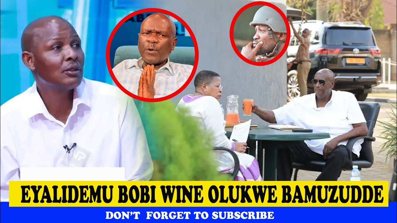 Eyalidemu Bobi Wine Olukwe Bamuzudde; Rwomushana Charles Today 