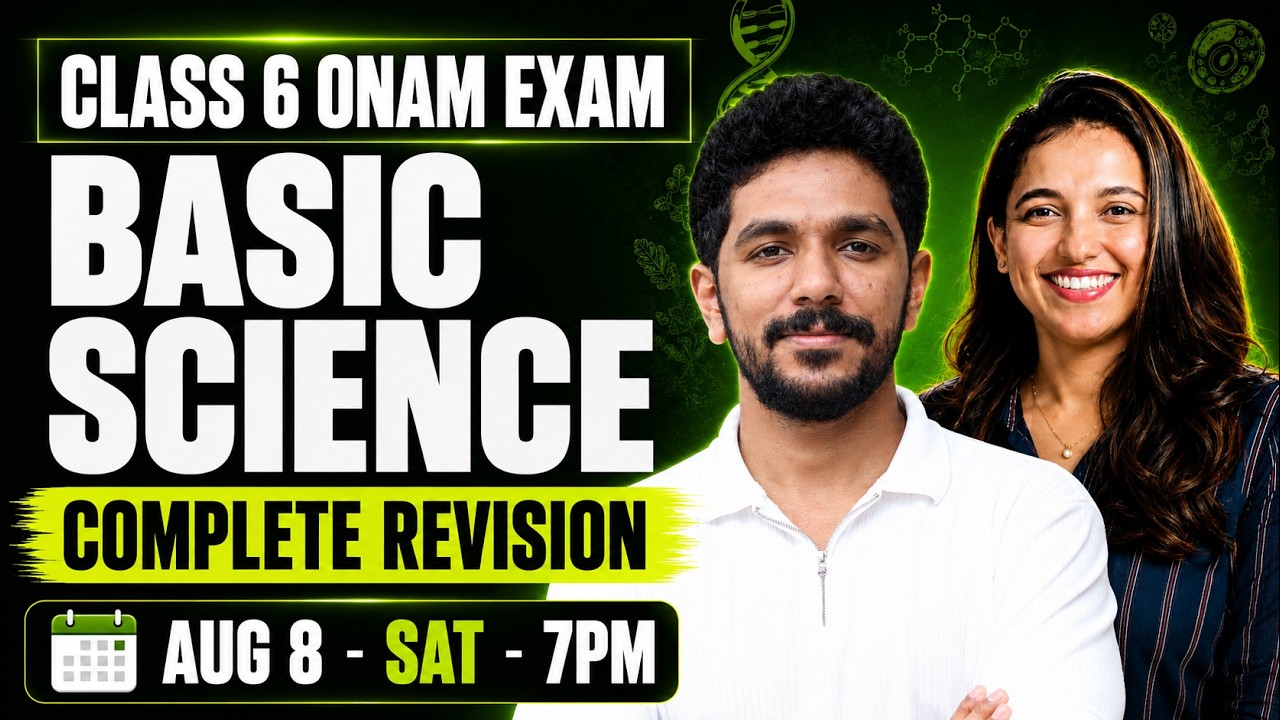 Class 6 Basic Science Onam Exam | Complete Revision | Exam Winner Class 6