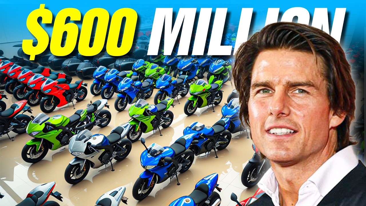 Inside Tom Cruise INSANE Super Rare Motorcycle Collection