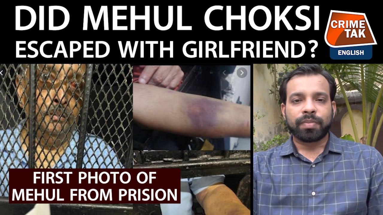 Did Mehul Choksi escape with his girlfriend? Explained by Munish Pandey| CRIMETAK ENGLISH
