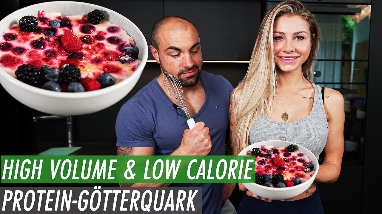 Protein Götterquark - High Volume Low Calorie Rezepte