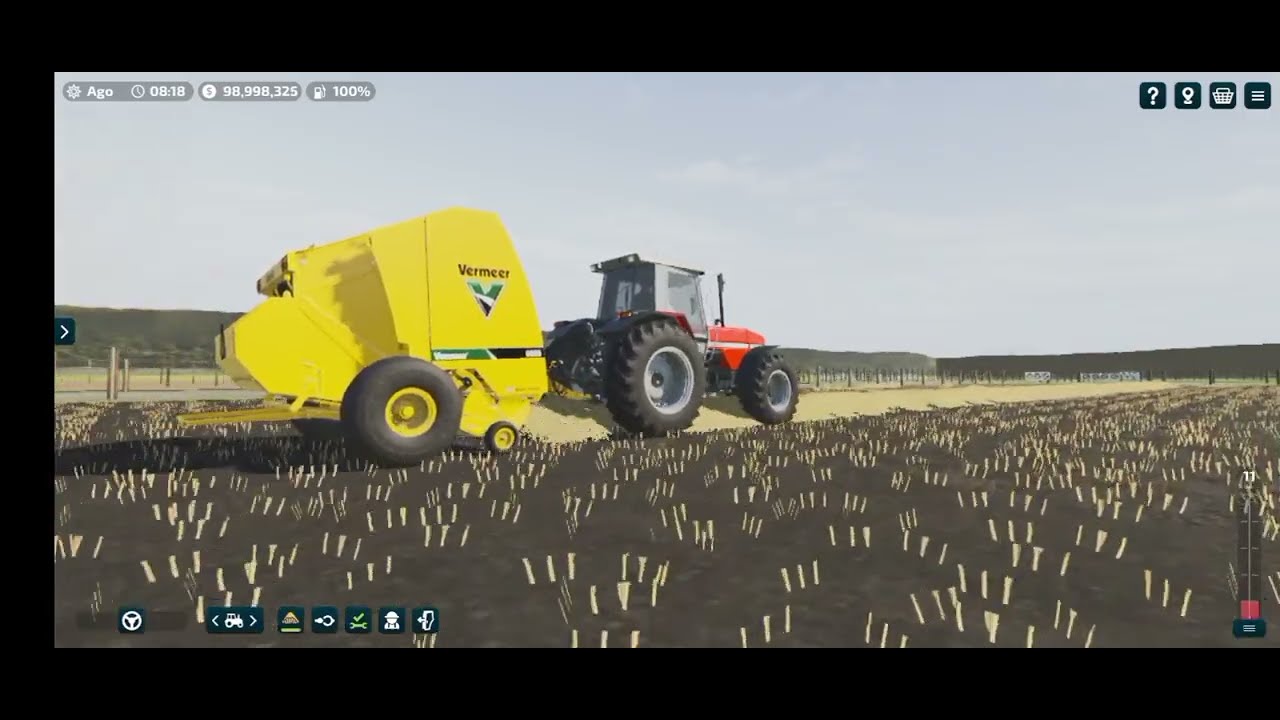 FS23| VERMEER baler 605N 