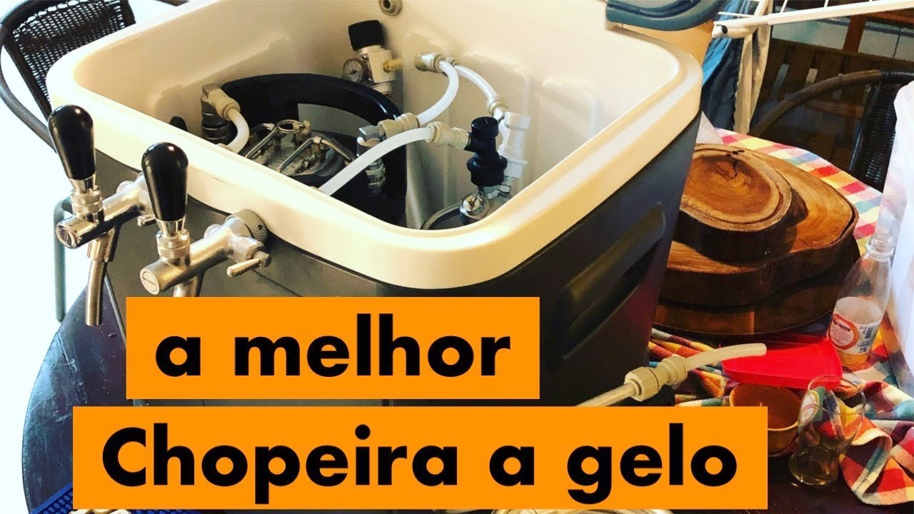 A melhor chopeira a gelo para cerveja artesanal 2.0 para postmix + postmix, postmix + serpentina