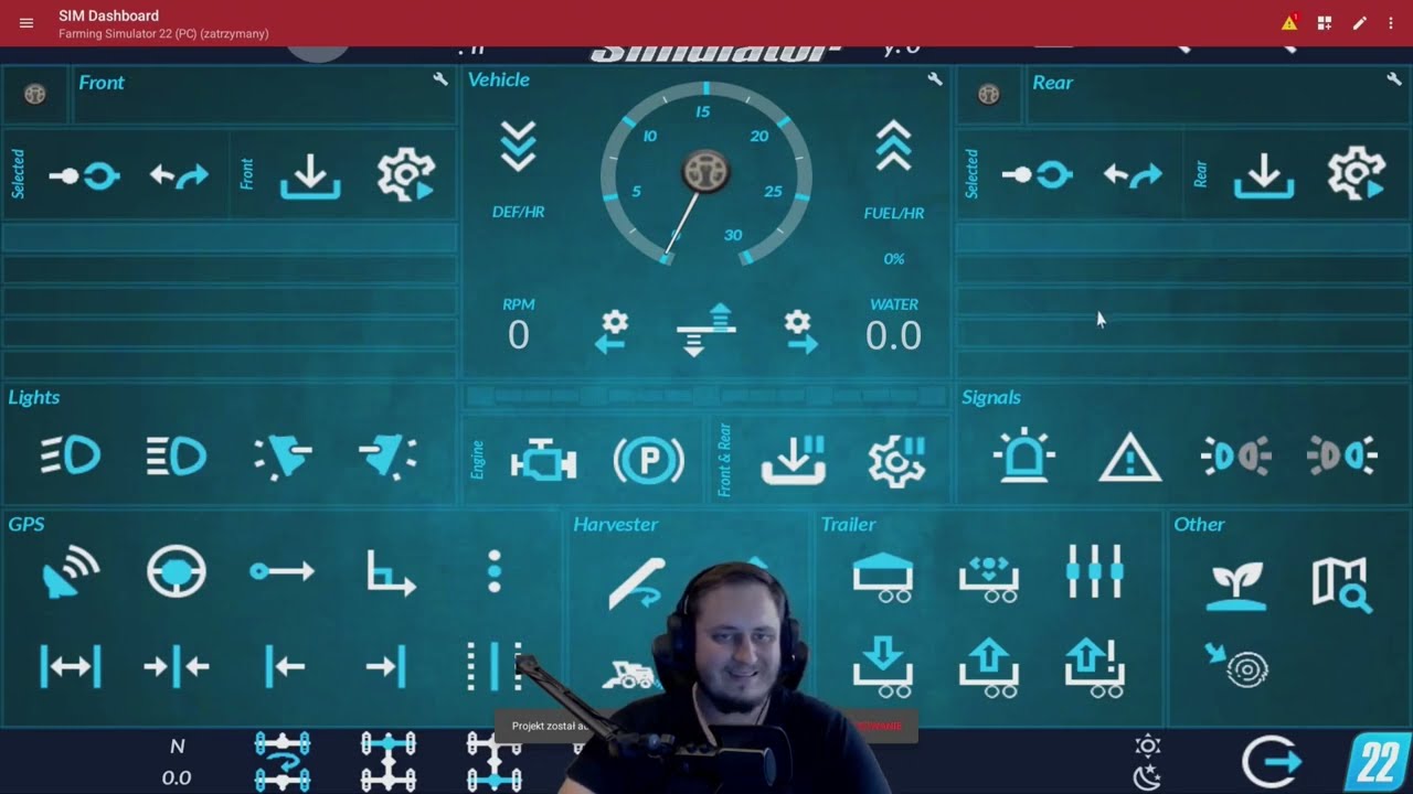 [PORADNIK] SIM DASHBOARD - instalacja krok po kroku + konfiguracja