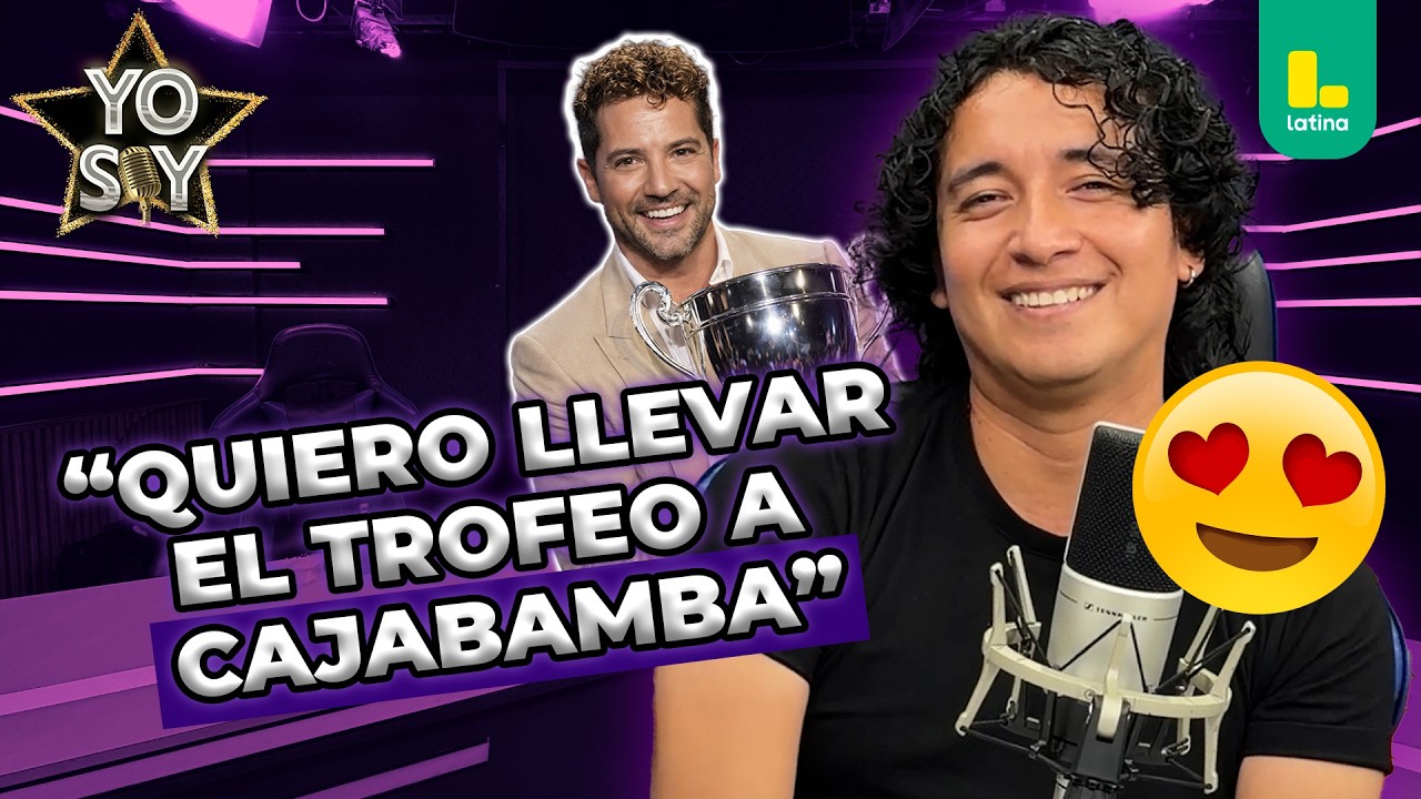 De carpintero a cantante: Conoce a Ronald Cortegana, imitador de David Bisbal | YO SOY