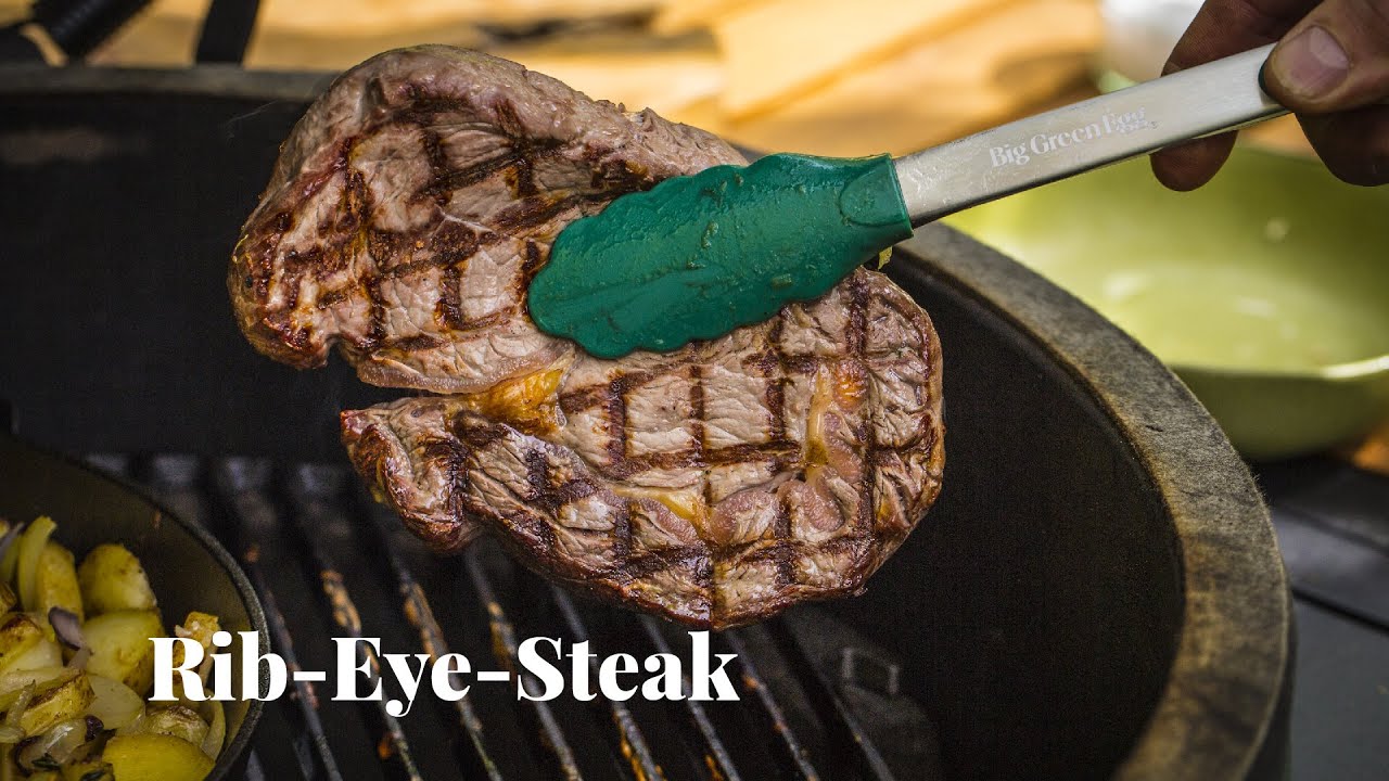 Rib Eye Steak vom Big Green Egg | Luma