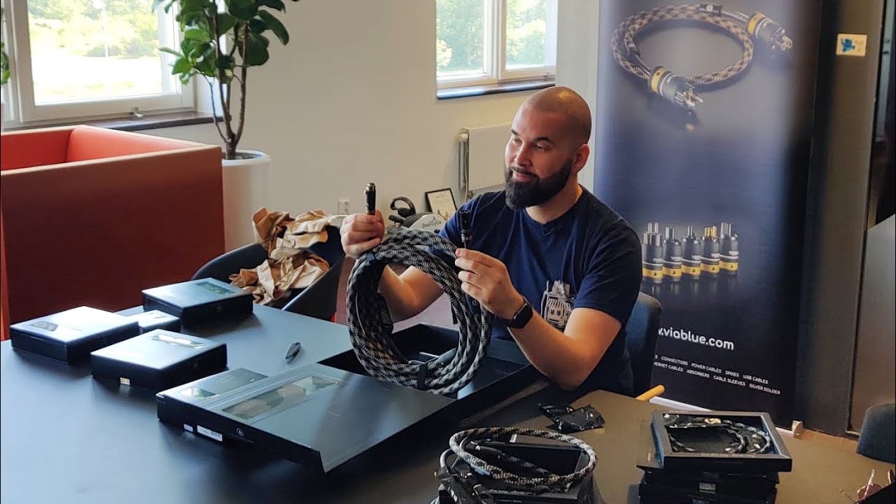 Unboxing : Hi-fi high-end cables from VIABLUE #VIABLUE