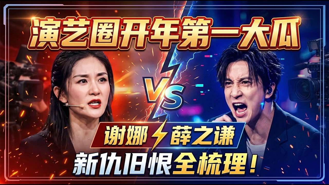 演艺圈开年第一大瓜，谢娜薛之谦新仇旧恨全梳理