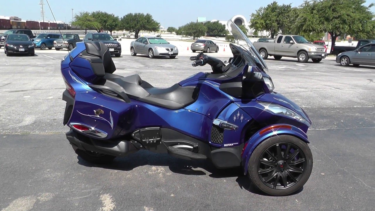 005691 - 2013 Can Am Spyder RT-S SE5 - Used Motorcycle For Sale