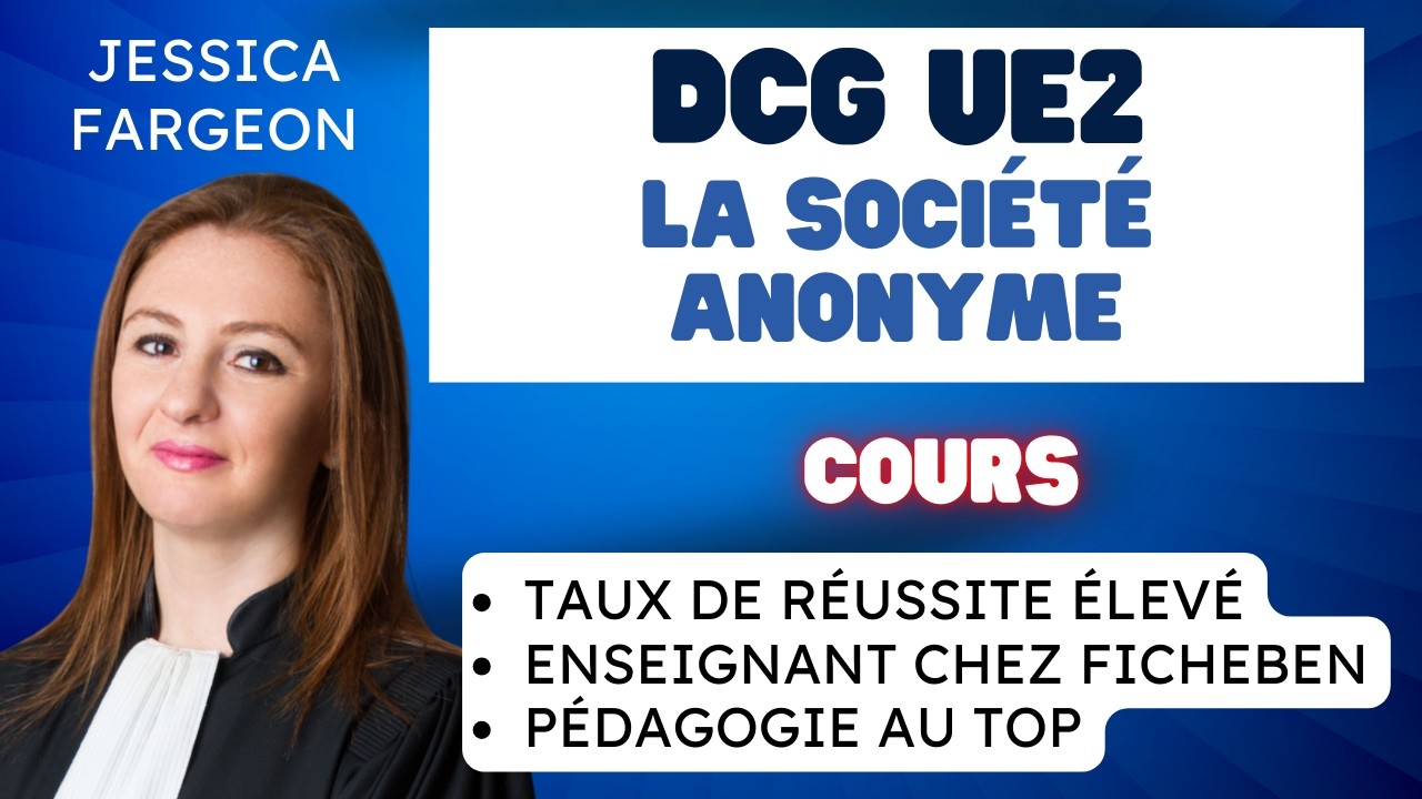 La Société anonyme (cours) - DCG UE2 Droit des sociétés