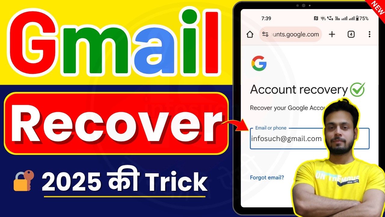 Gmail Account Recovery Without Number, Email and Password in Minutes! How to Recover Gmail Account