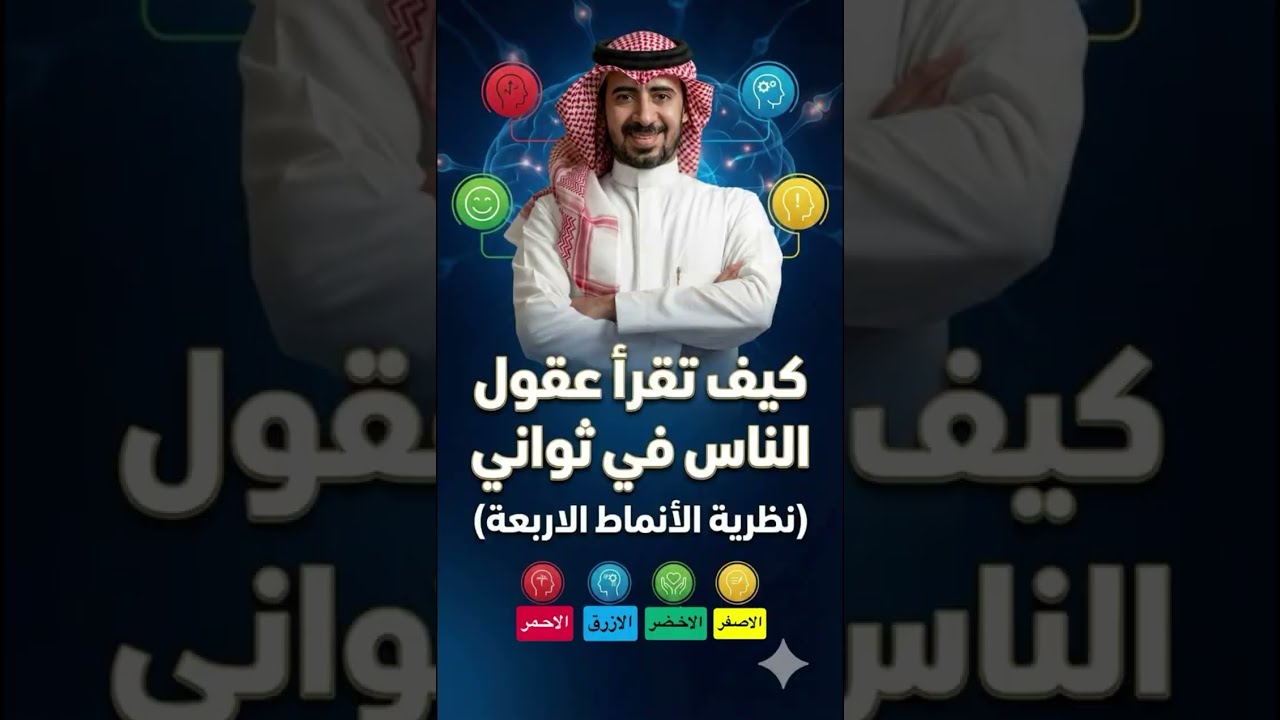 كيف تقرأ عقول الناس في ثواني ( نظرية الأنماط الاربعة)