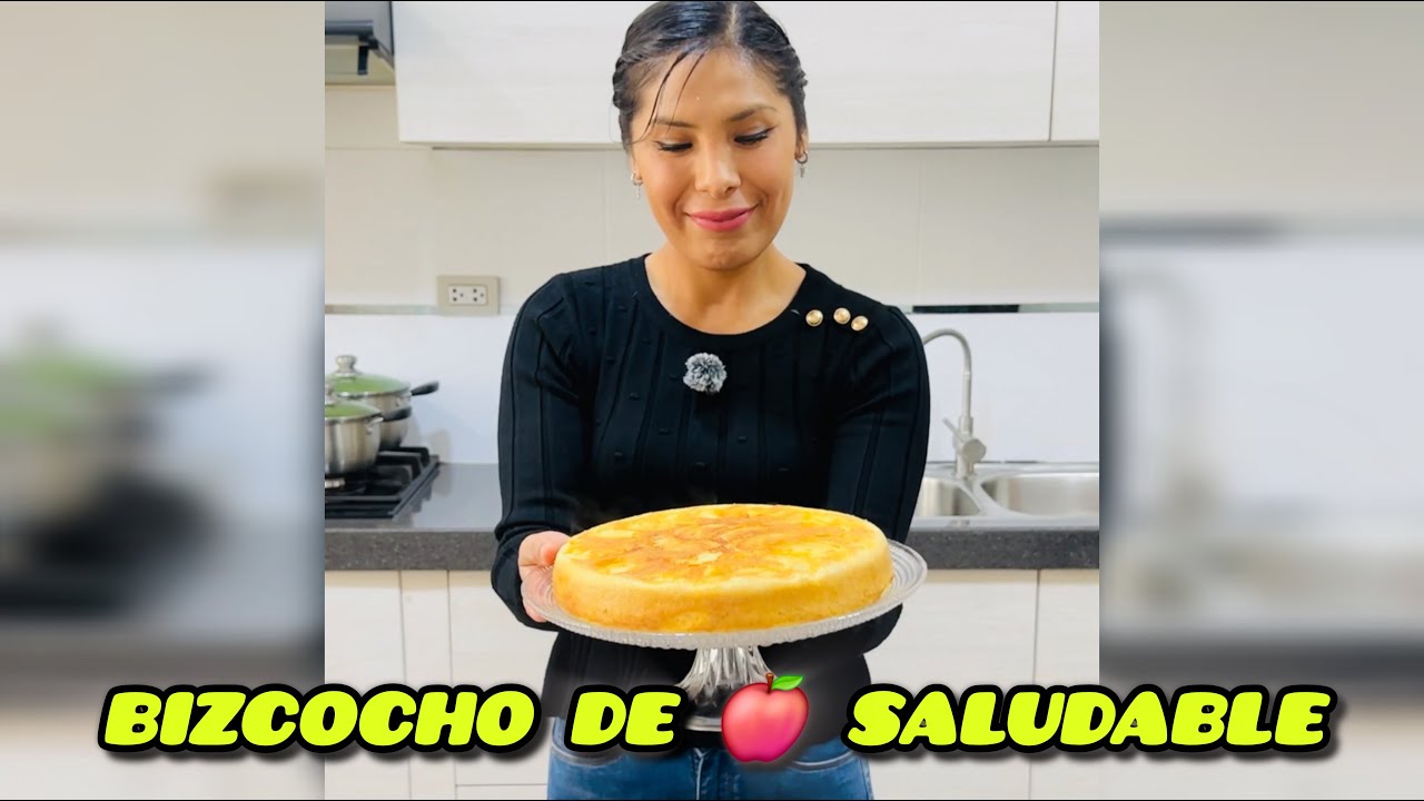 Bizcocho de 🍎 Saludable ✨