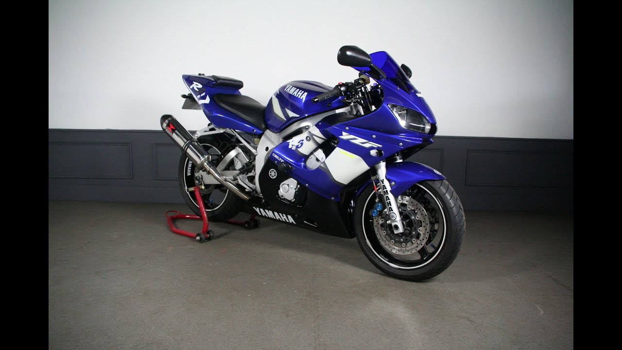 Yamaha 2001 YZF R6 walk around video - RNC Motorcycles stock