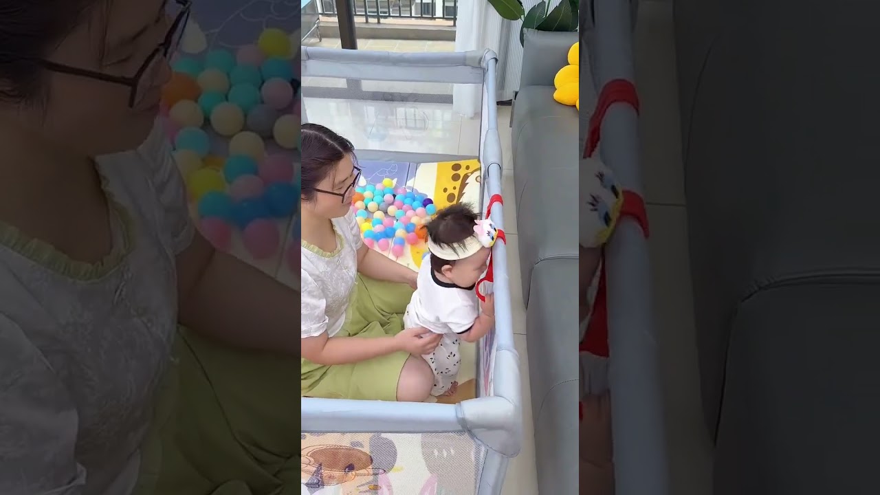 真后悔没有早点发现这个 #围栏，安装太简单了，再也不怕宝宝到处爬磕到碰到了。轻便又好折叠，关键是太实惠了。 #宝宝围栏 #游戏围栏 #母婴好物