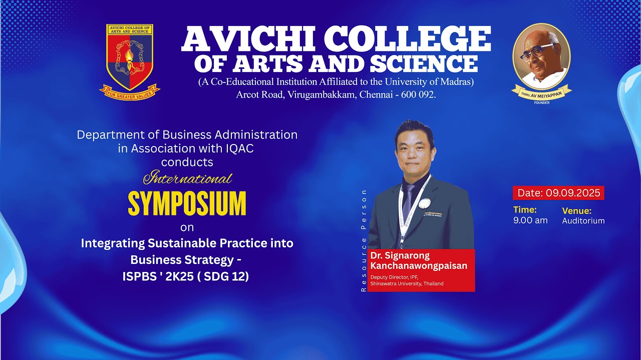 Empowering Global Business Leaders with Sustainable Strategies | International Symposium