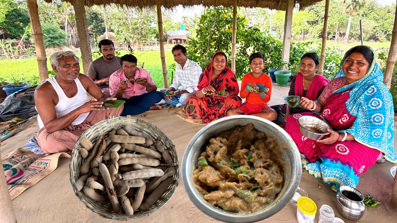 পাকা তেঁতুলের টক-মিষ্টি স্বাদে গ্রামের দুপুরটা হয়ে উঠল একদম জমজমাট #villagelife